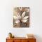 White And Copper Magnolia 16" x 20" Canvas Wall Art